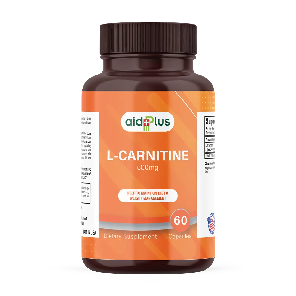 AID PLUS L CARNITINE 500MG TAB 60S