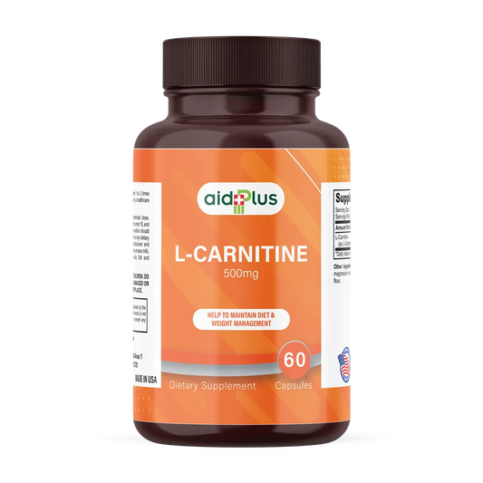 AID PLUS L CARNITINE 500MG TAB 60S