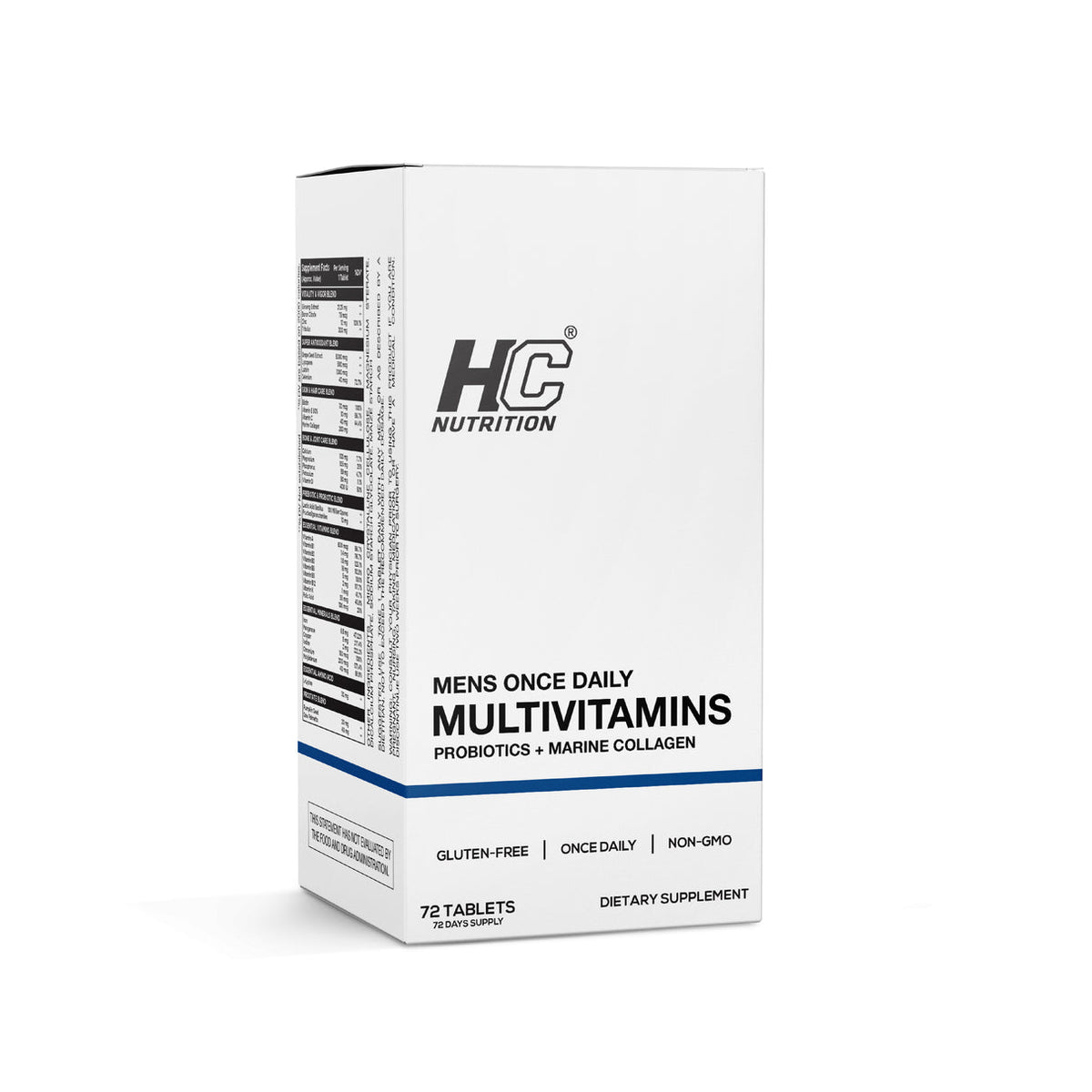 HCN MEN MULTIVIT+PROBIOTIC+MARINE COLLAGEN 72S