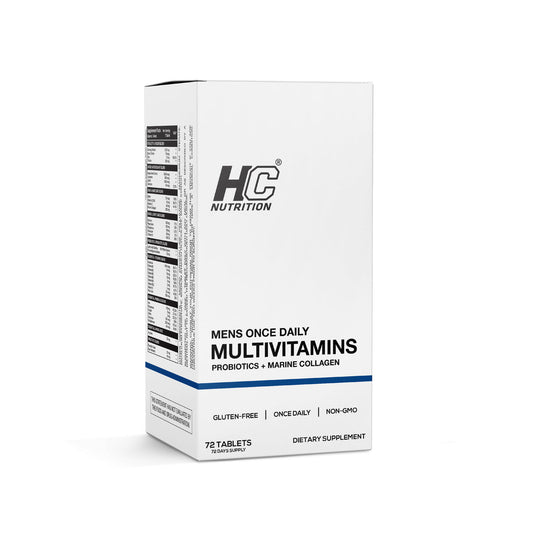 HCN MEN MULTIVIT+PROBIOTIC+MARINE COLLAGEN 72S