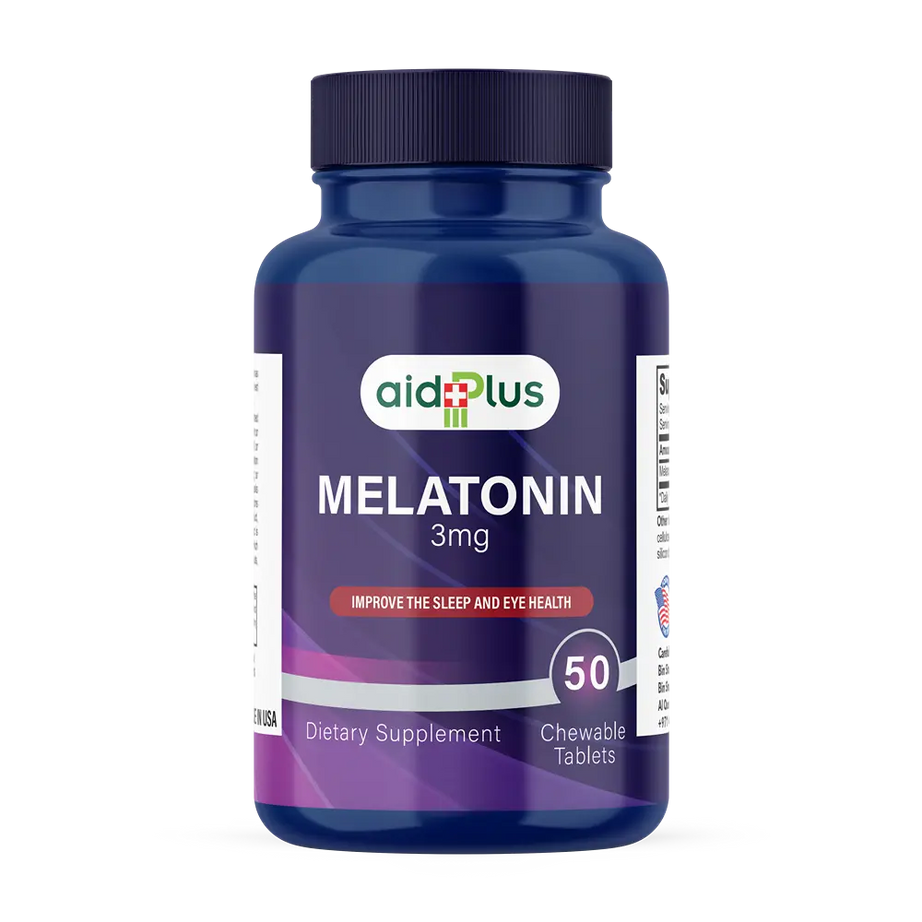 AID PLUS MELATONIN 3 MG 50S