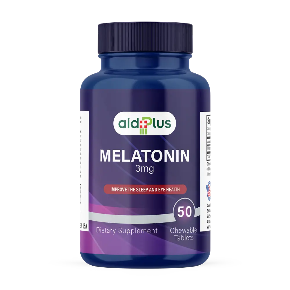 AID PLUS MELATONIN 3 MG 50S