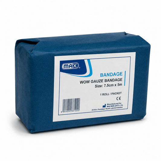 MED GAUZE BANDAGE 7.5CM
