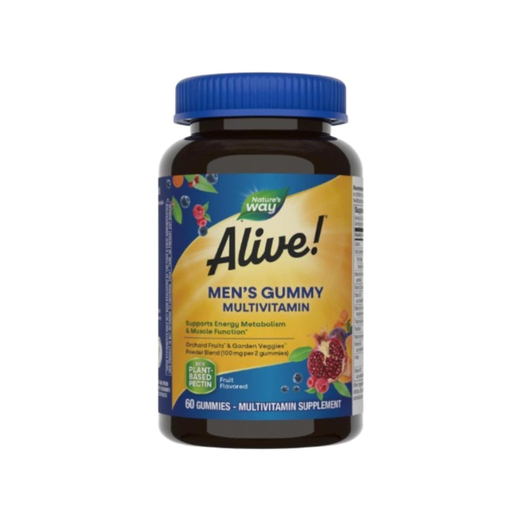ALIVE MEN’S MULTIVITAMINS 60 GUMMIES