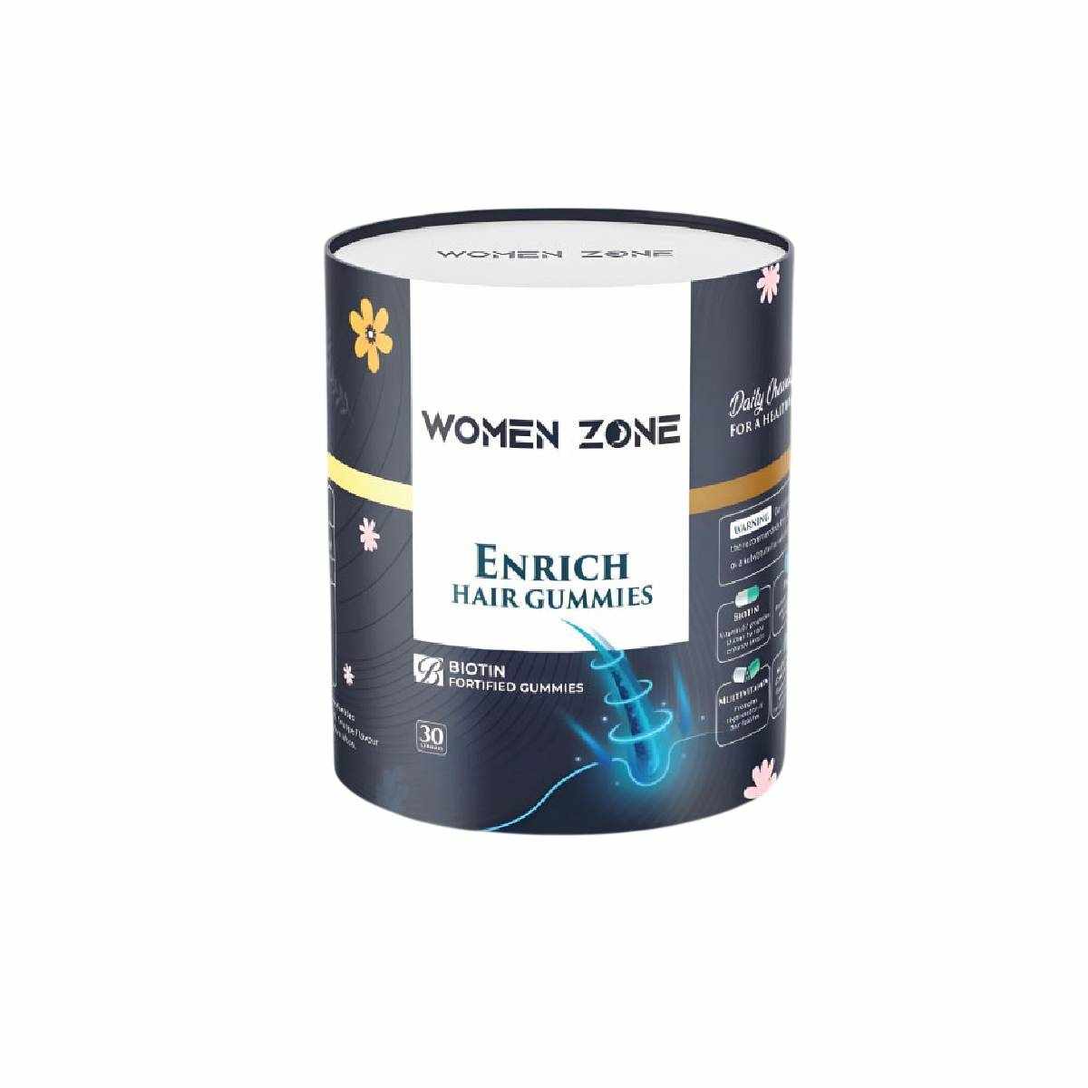 ENRICH WOMEN ZONE HAIR GUMMIES 30S