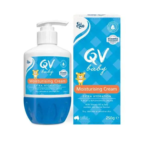 QV BABY MOISTURISING CREAM PUMP 250G