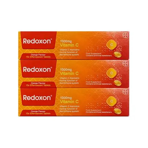 REDOXON ORANGE EFF TAB 15S(2+1)