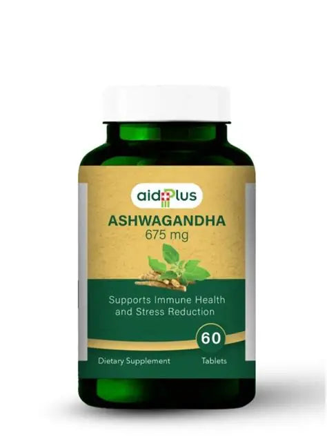 AID PLUS ORG ASHWAGHANDA TAB 60S