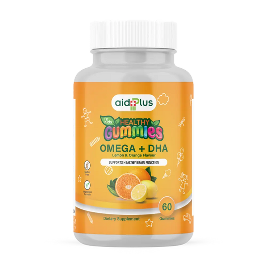 AID PLUS KIDS OMEGA+DHA GUMMY 60S