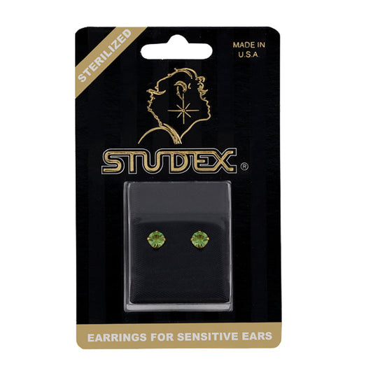 STUDEX PR-R112Y-STX REG AUGUST PERIDOT CARD