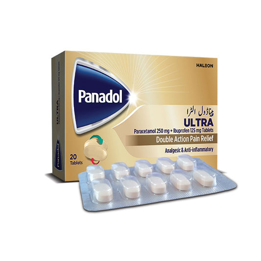 PANADOL ULTRA DOUBLE ACTION PAIN RELIEF CAP 20S