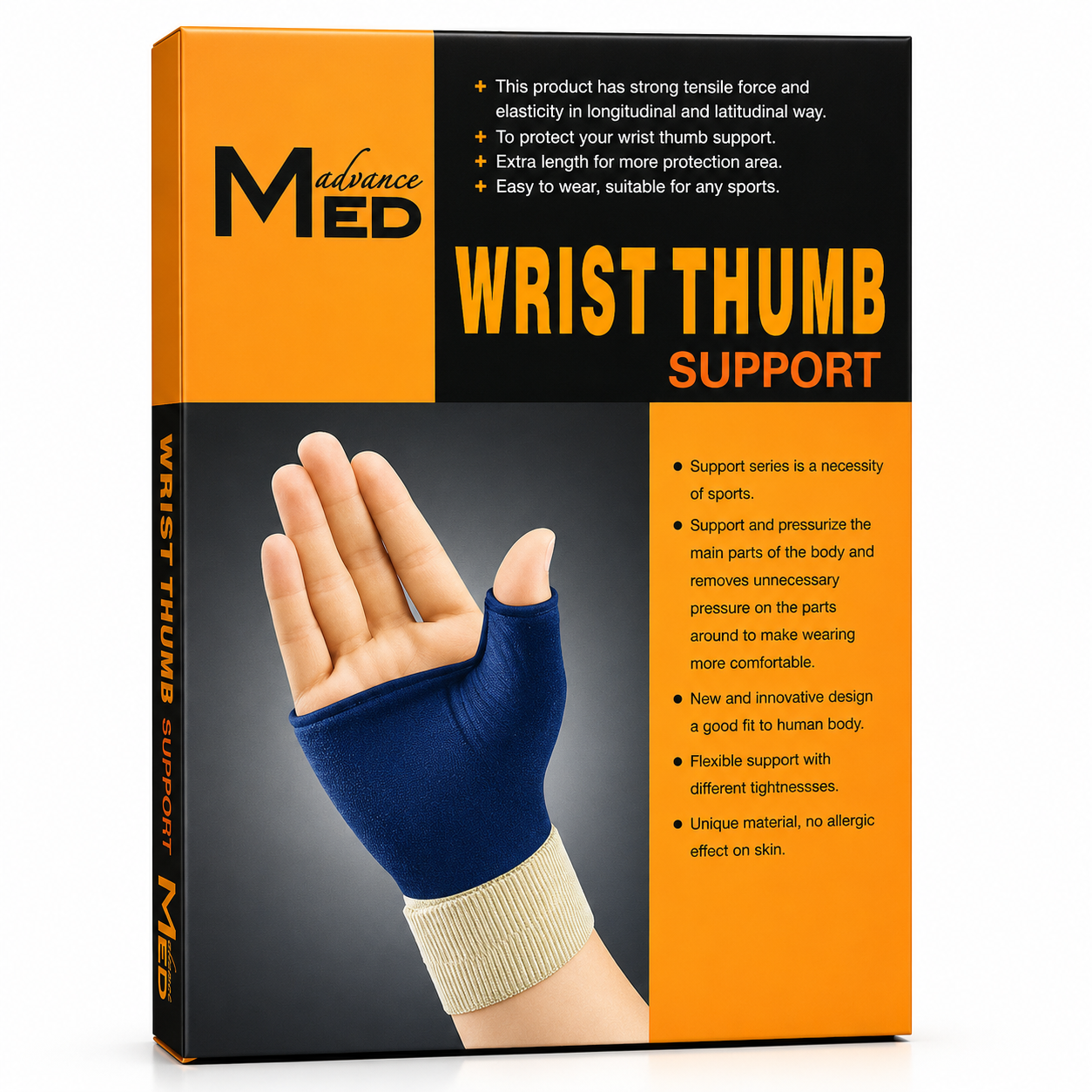 MED WRIST/THUMB SUPPORT XL