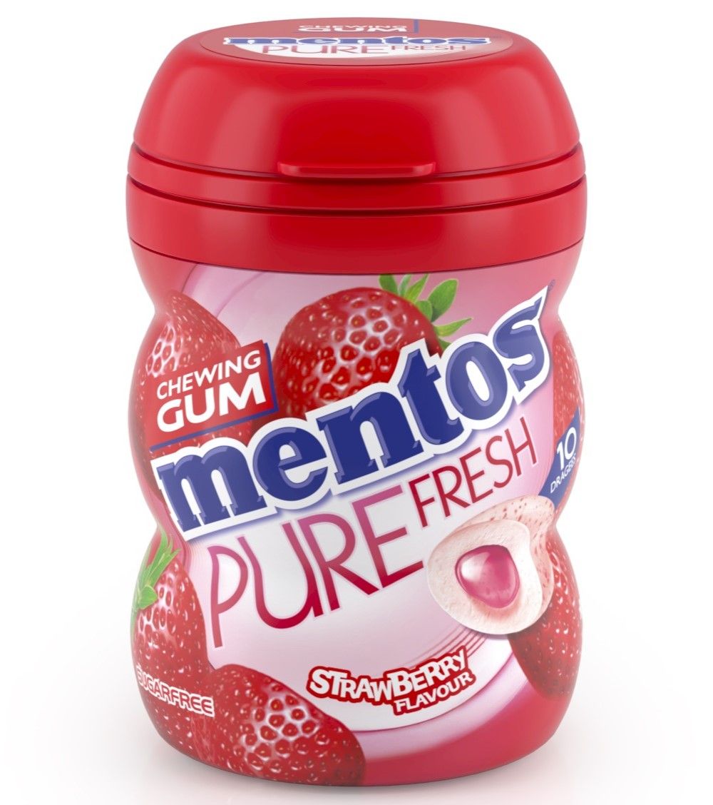 MENTOS PURE FRESH STRAWBERRY NANO 10'S