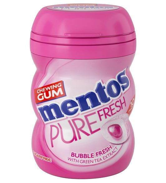Mentos Bubble Fresh Chewing Gum Sugar Free 20g
