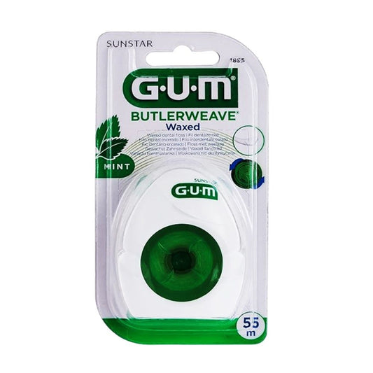 Gum Mint Butlerweave Waxed, 55m