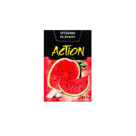 ACTION VIT COLA SF GUM 12S