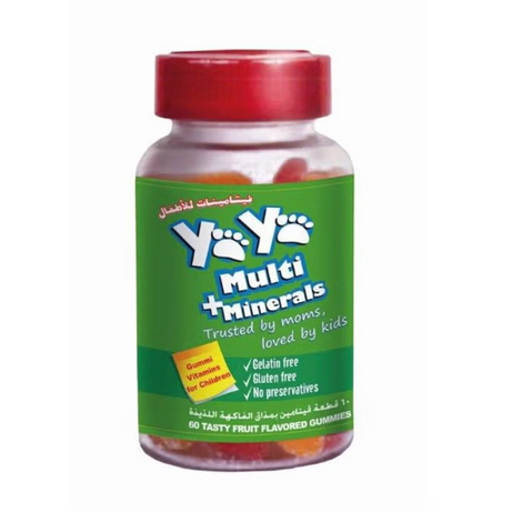 YAYA BEAR MULTI+MINERALS GUMEE 60S
