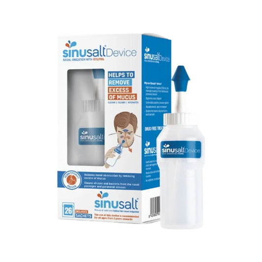 SINUSALT NASAL IRRIGATION DEVICE 1BOTTLE 26SACHETS