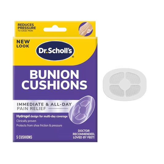 Dr. Scholl's DuraGel Bunion Cushion Thin + Flexible, 5 Pieces