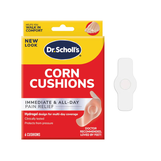 Dr. Scholl's DuraGel Corn Cushion Immediate & All Day Pain Relief, 6 Pieces