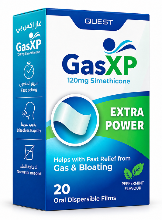 GASXP ORO-DISPERSIBLE FILM 120MG 20S