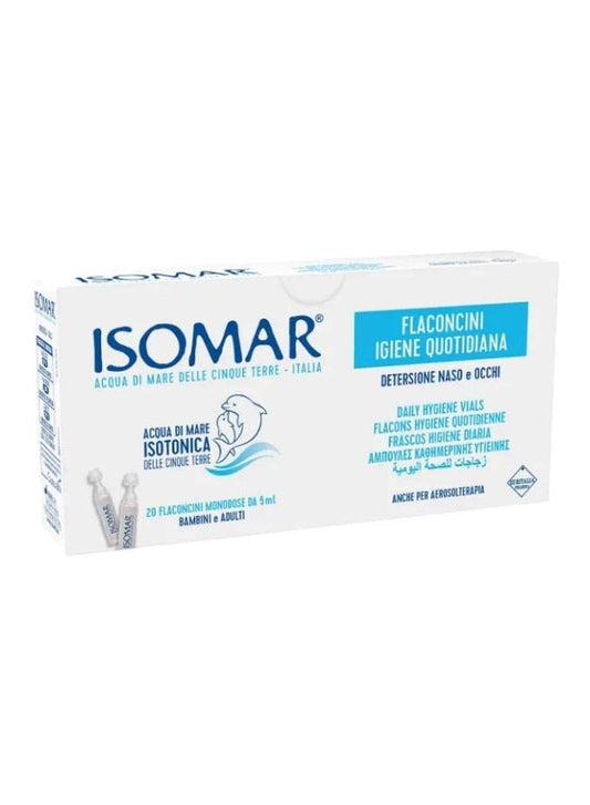 Sterile Isotonic Sea Water Solution Vials For Nose & Eyes