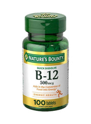 NB VIT B-12 SUBLINGUAL 500 MCG 100S