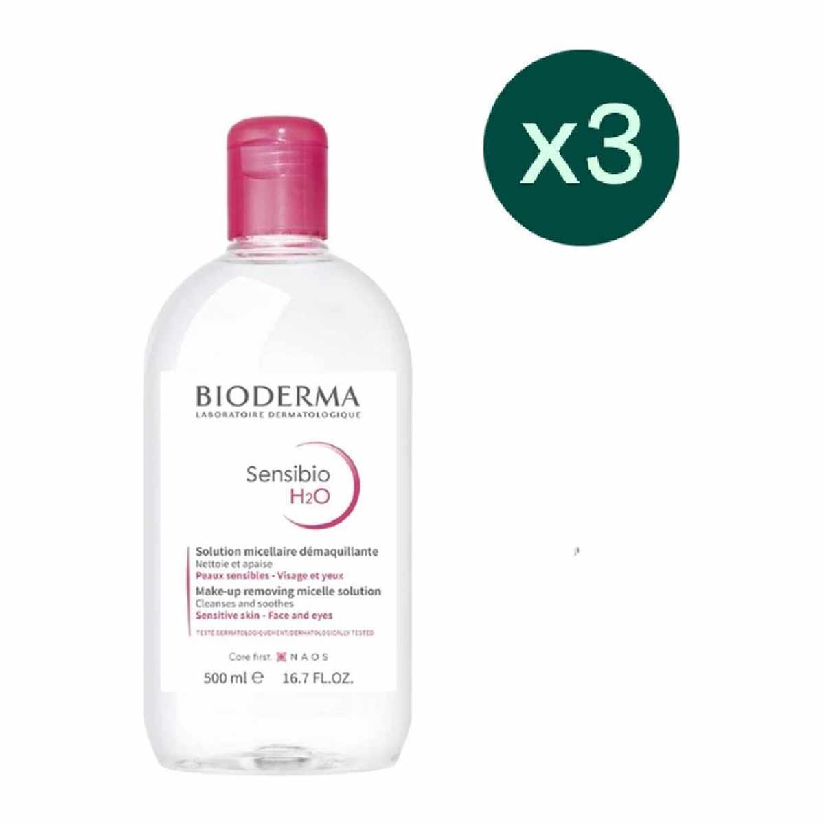 BDR EMARATI WOMEN DAY PACK (BUY SENSIBIO H2O 500ML+PHOTODERM FLUID+ATODERM CREAM 200ML FREE)