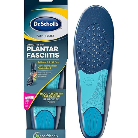 DR SCHOLLS 0387 ORTHOTICS PLANTAR FACITIS WOMEN