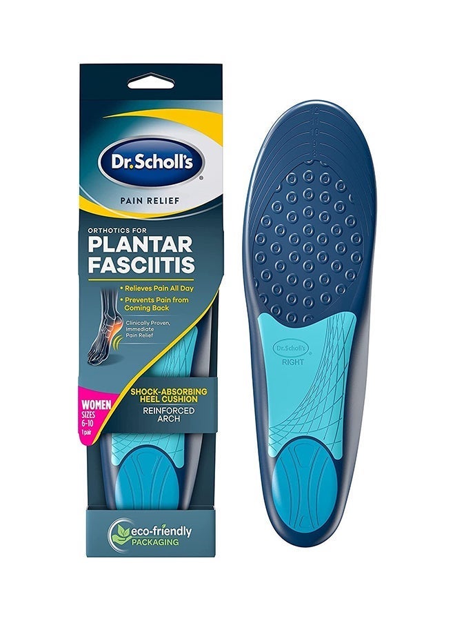 DR SCHOLLS 0387 ORTHOTICS PLANTAR FACITIS WOMEN