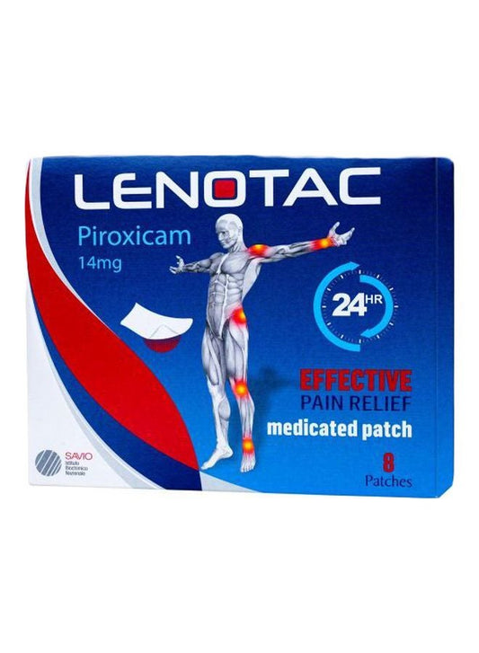 LENOTAC 14MG PATCHES 8'S