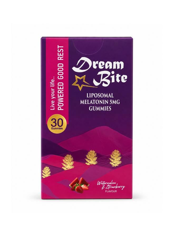 DREAM BITE LIPOSOMAL MELATONIN 5MG GUMMIES 30S