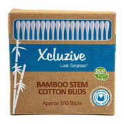 XCLUZIVE 8476 BAMBO STEM COTTON BUDS 100S