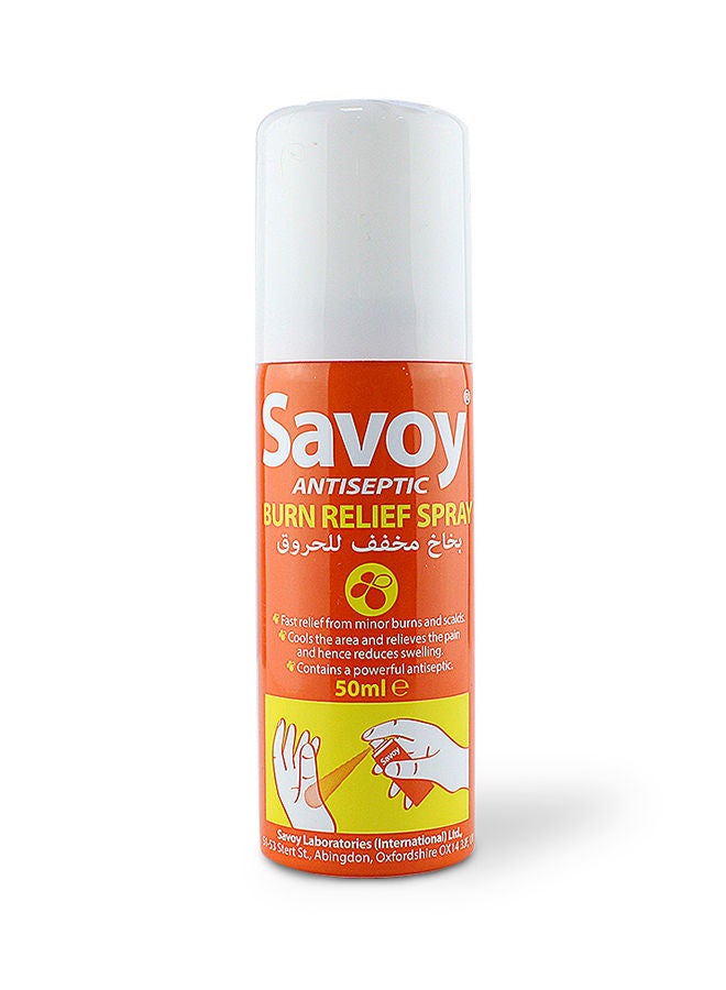 SAVOY BURN RELIEF SPRAY 50ML