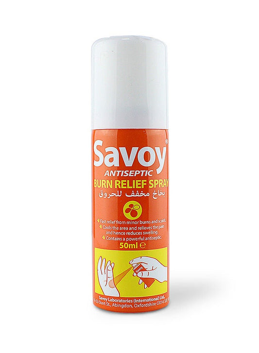 SAVOY BURN RELIEF SPRAY 50ML