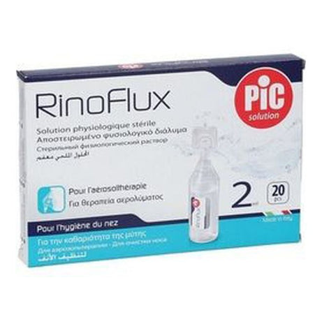 PIC RINOFLUX STERILE SALINE SOLUTION 2ML 20S