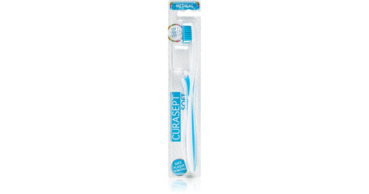 CURASEPT SOFT MEDICAL CLASSIC BLUE TOOTH BRUSH