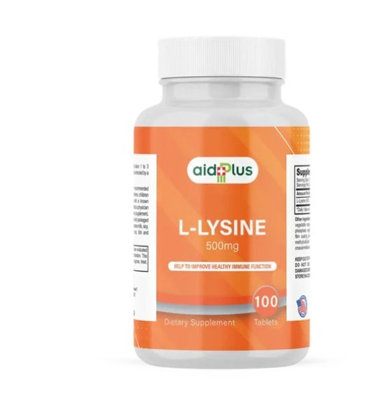 AID PLUS L LYSINE 500MG TAB 60S