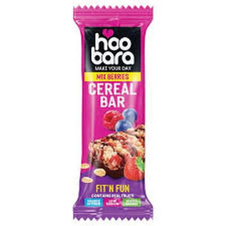 HOOBARA CEREAL BAR MIX BERRIES 30G