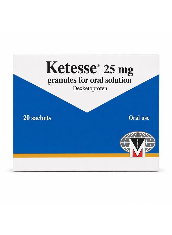 KETESSE 25MG SACHET 20S