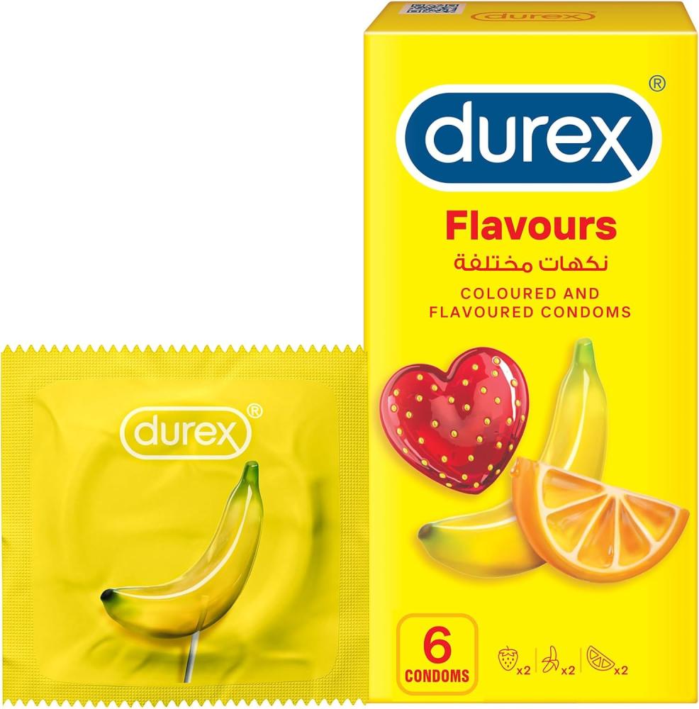 DUREX SELECT / FLAVOURS CONDOM 6S