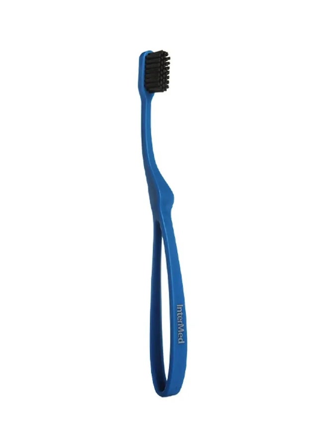 ERGONOMIC SOFT BLUE TOOTHBRUSH