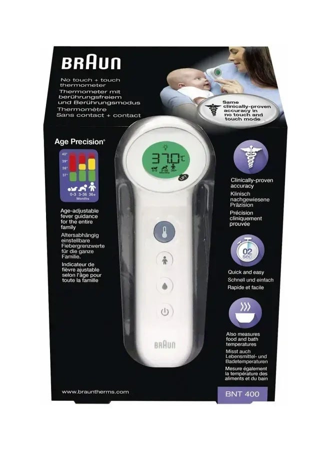 BRAUN BNT400 FOREHEAD THERMOMETER