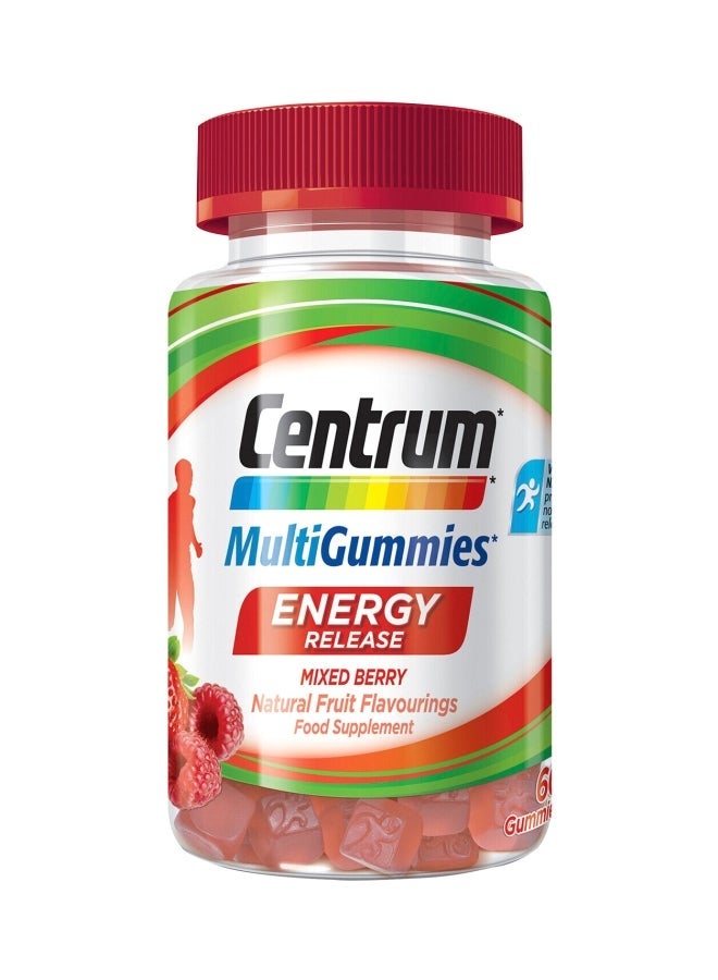 CENTRUM MULTIGUMMIES ENERGY RELEASE 60S