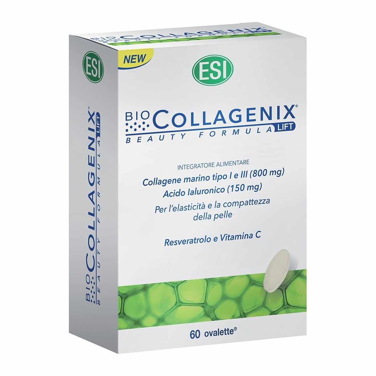 BIOCOLLAGENIX 60 OVAL TABLETS