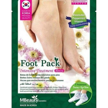 MBEAUTY INTENSIVE 20MIN FOOT SOCKS PAIR