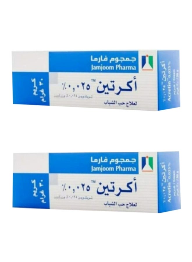 ACRETIN 0.025 CREAM 30GM