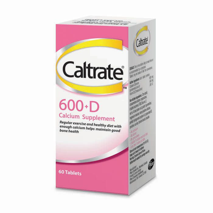 CALTRATE 600MG WITH VIT-D TAB 60's