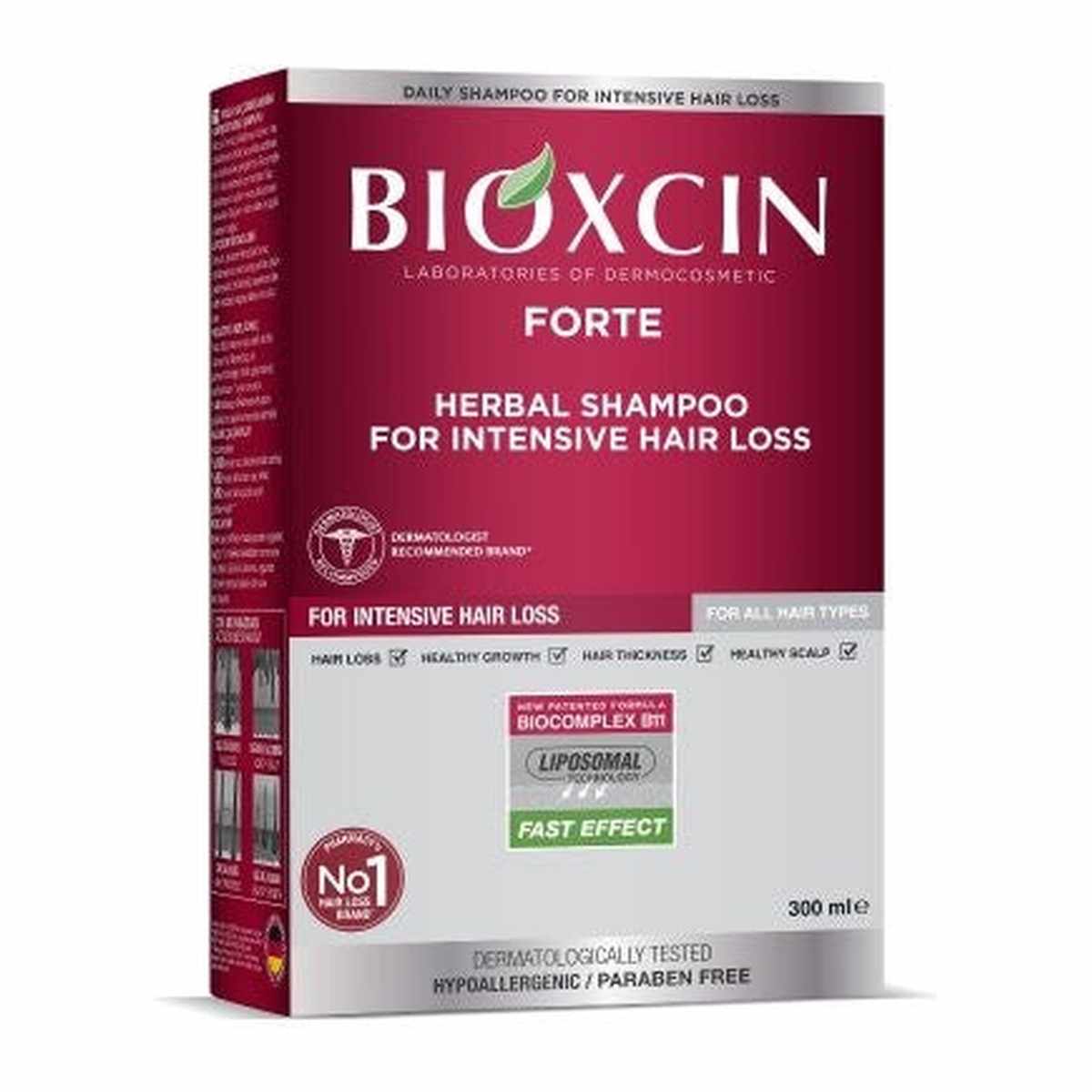 BIOXCIN SHAMPOO INTENSIVE HAIRLOSS 300ML