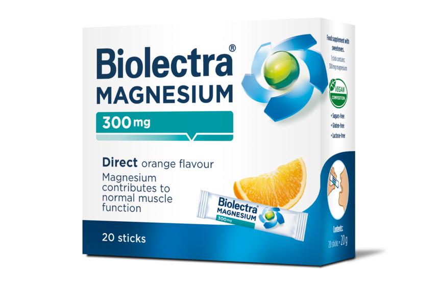 BIOLECTRA MAGNESIUM 300MG DIRECT 20,S